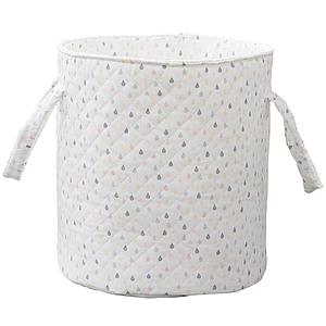 Panier à jouets PETITES GOUTTES Abitare Kids rose-jaune 