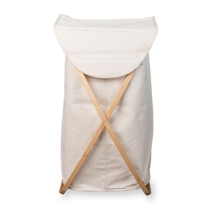 Panier à linge pliage Quax naturel beige