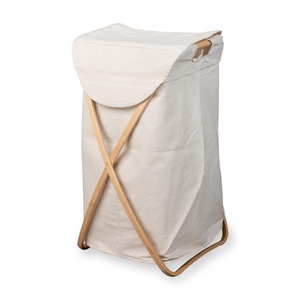 Panier à linge pliage Quax naturel beige