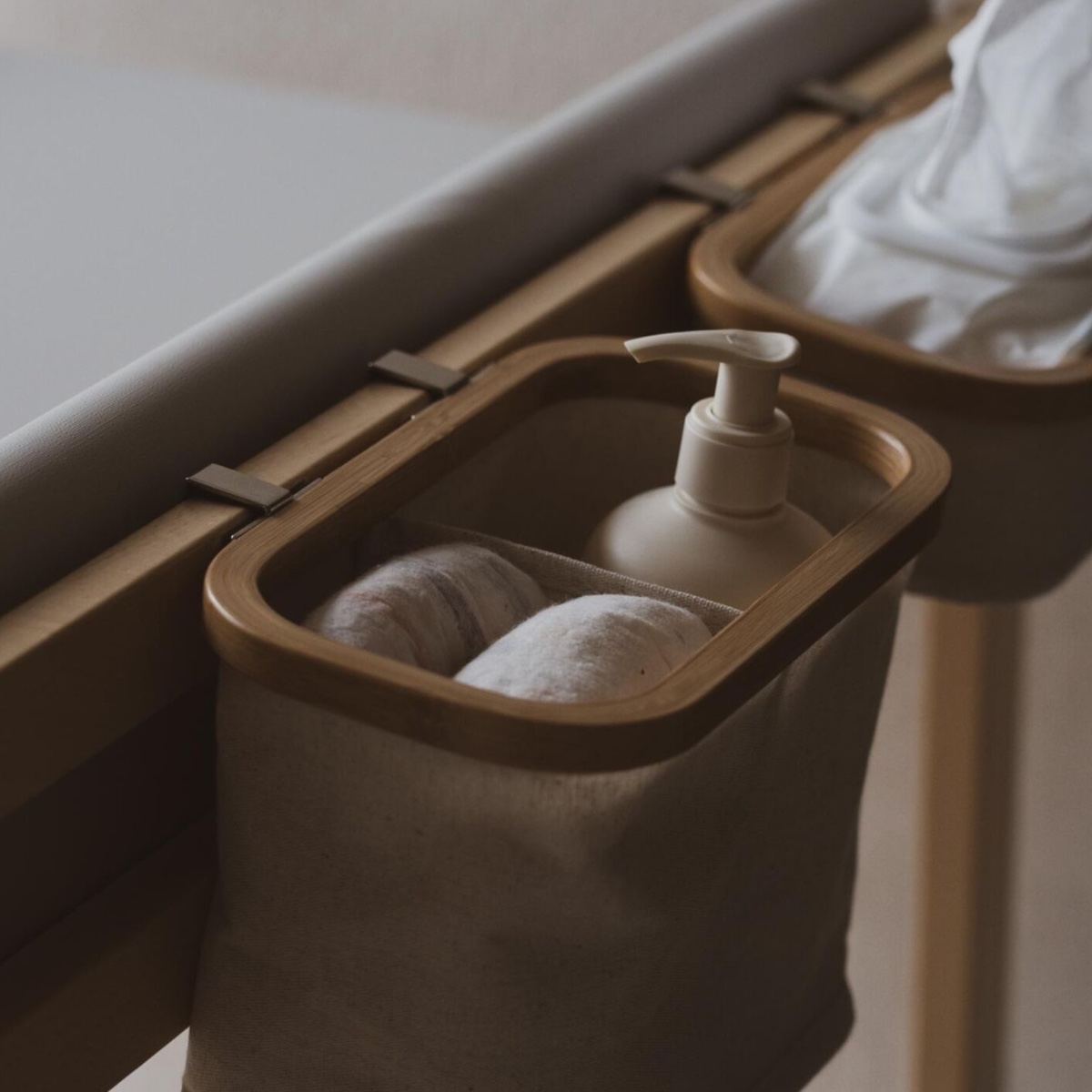 Panier à suspendre SHAMPOO -HIP/PROMO/BASI Quax naturel beige