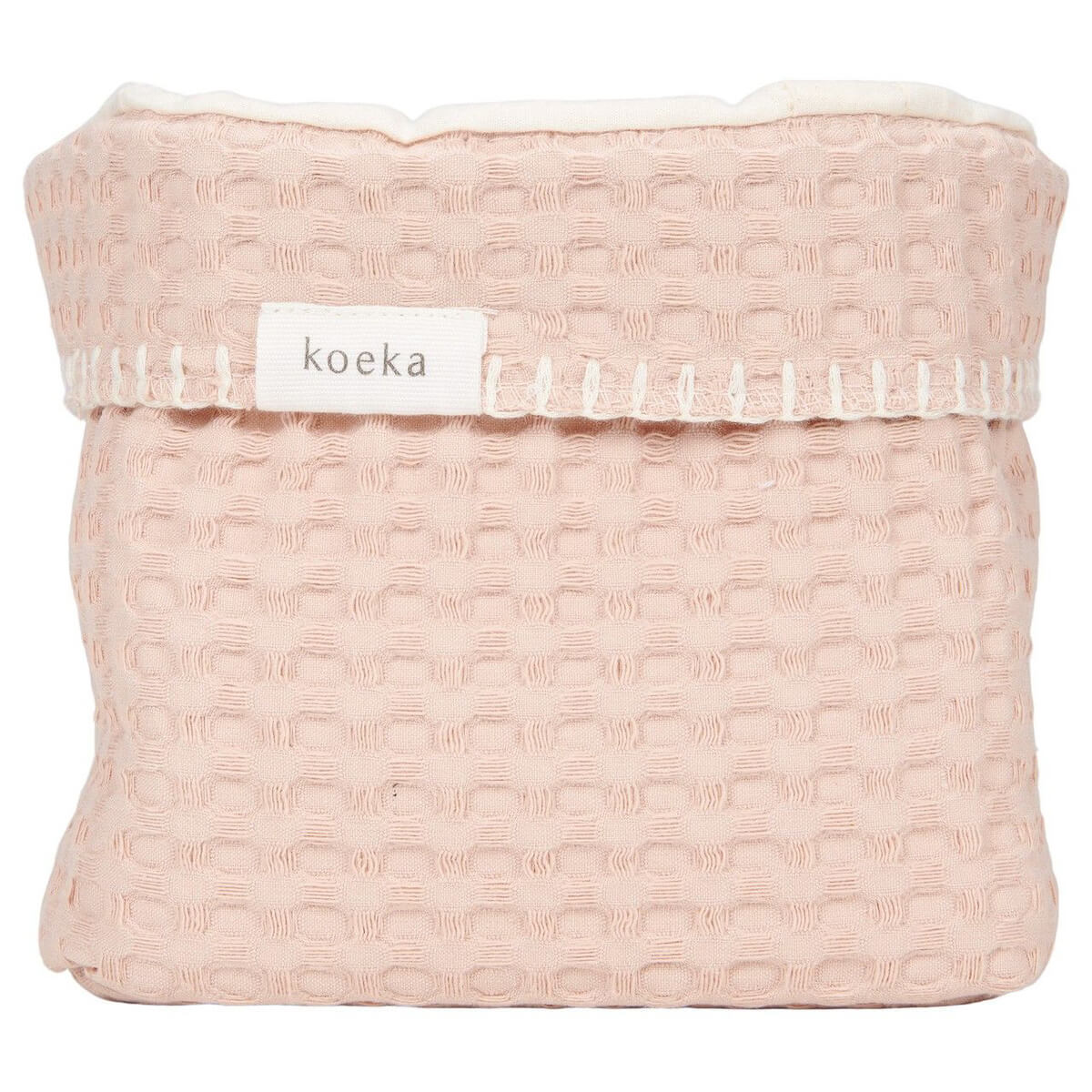 Panier de rangement 15x15cm ANTWERP Koeka rosa salt