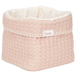 Panier de rangement 15x15cm ANTWERP Koeka rosa salt