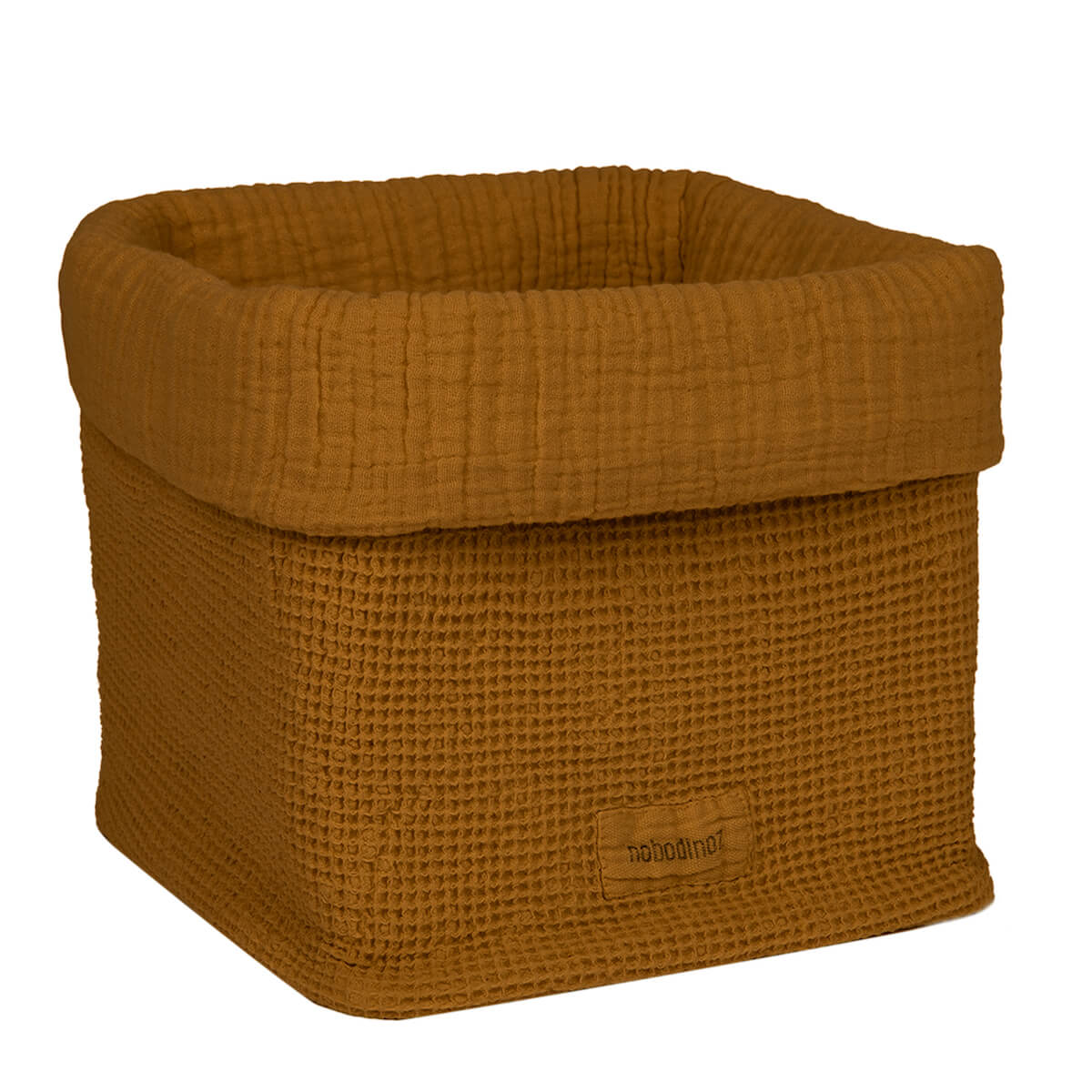 Panier de rangement 20x18cm WABI SABI Nobodinoz Golden brown