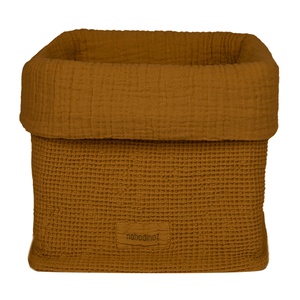 Panier de rangement 20x18cm WABI SABI Nobodinoz Golden brown