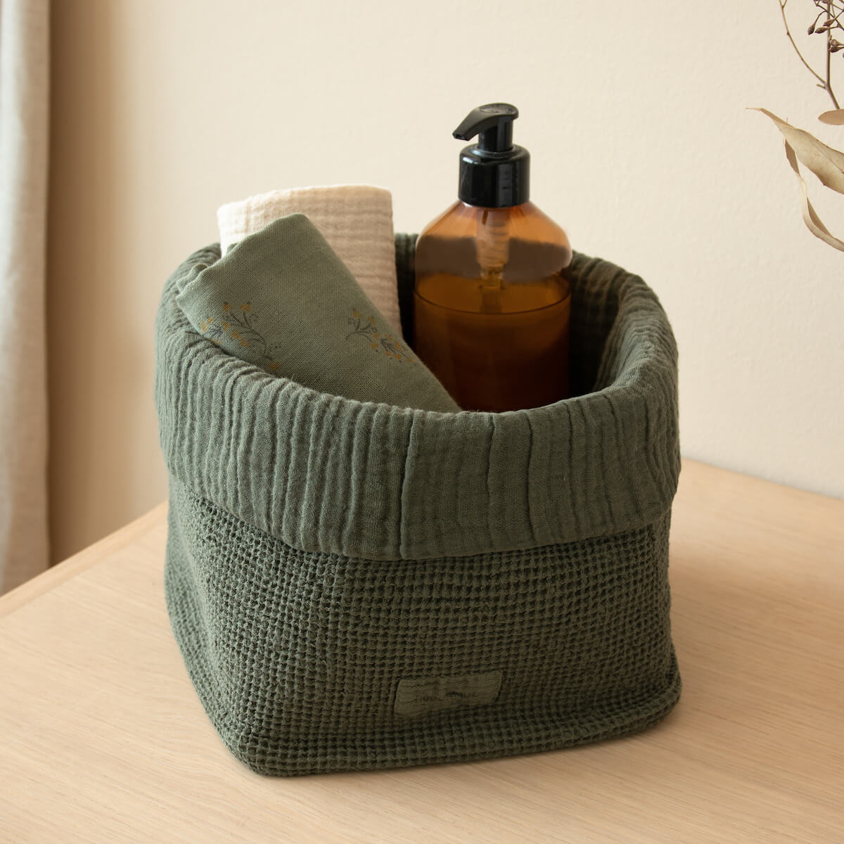 Panier de rangement 20x18cm WABI SABI Nobodinoz Vetiver