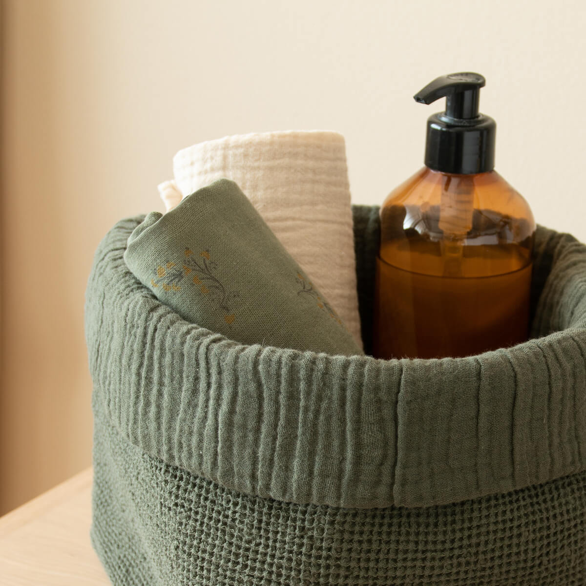 Panier de rangement 20x18cm WABI SABI Nobodinoz Vetiver