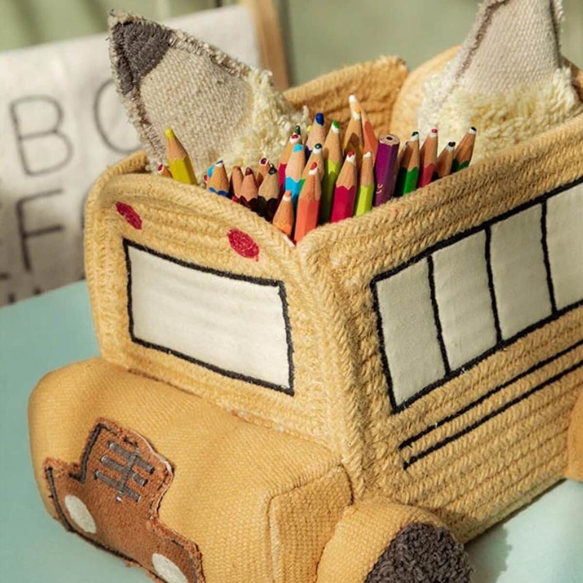 Panier de rangement 22x19cm Mini Bus Lorena Canals