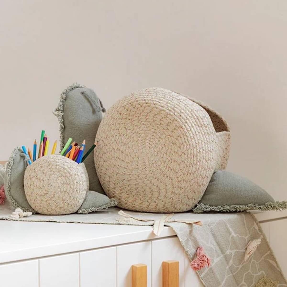 Panier de rangement 25x11cm Mini SNAIL Lorena Canals