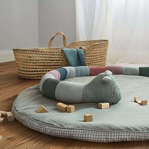 Panier de rangement 3pcs MUSLIN Laessig green