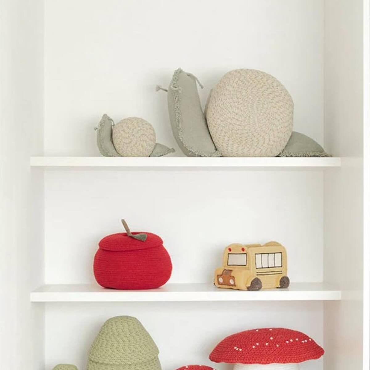 Panier de rangement 60x24cm Big Snail Lorena Canals