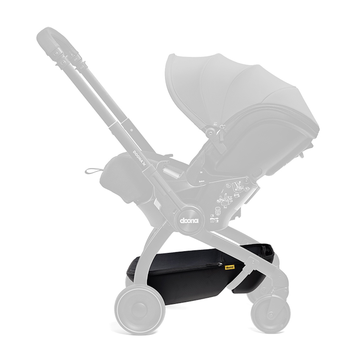 Panier de rangement Doona X black