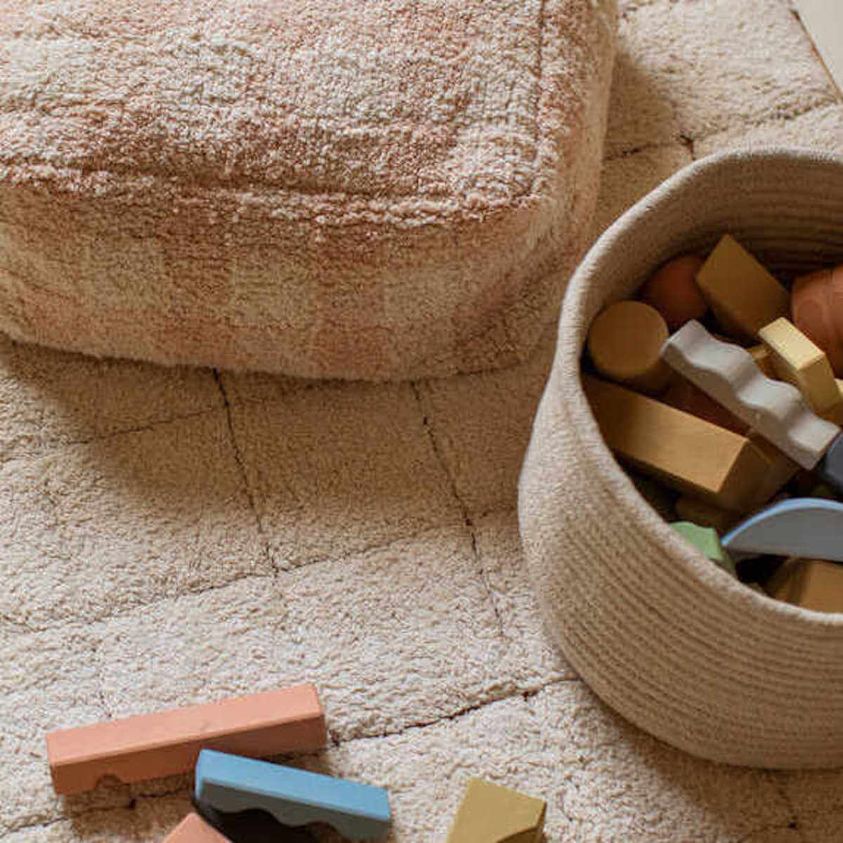 Panier de rangement LITTLE CHEF Lorena Canals Gram-Rose