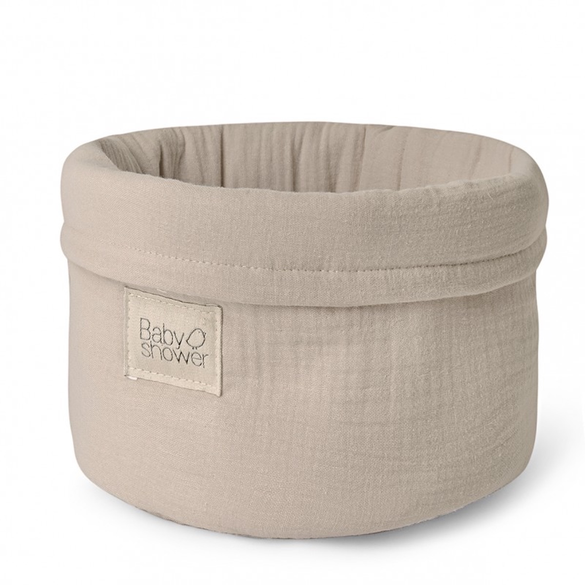 Panier de rangement MEDIUM Babyshower gofre latte