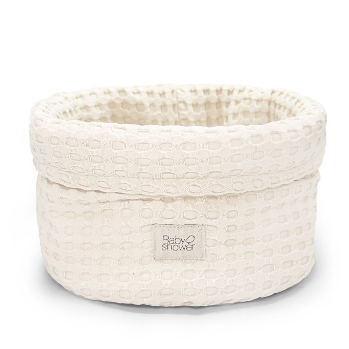 Panier de rangement MEDIUM Babyshower gofre vanilla