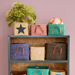 Panier de rangement Rice blue