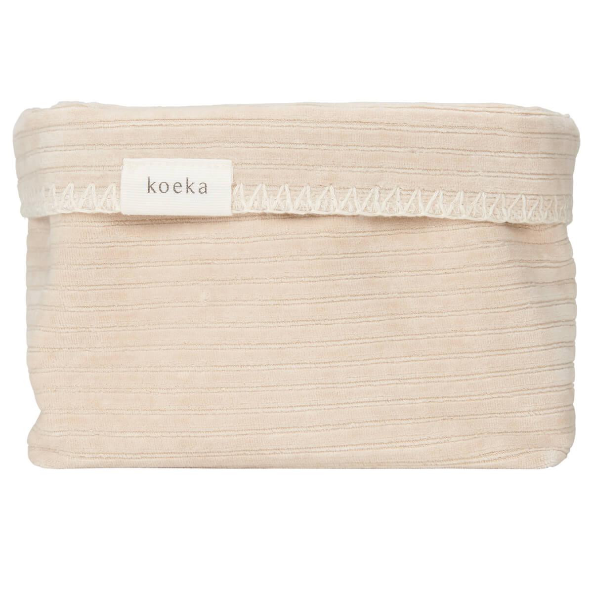 Panier de rangement VIK Koeka sand