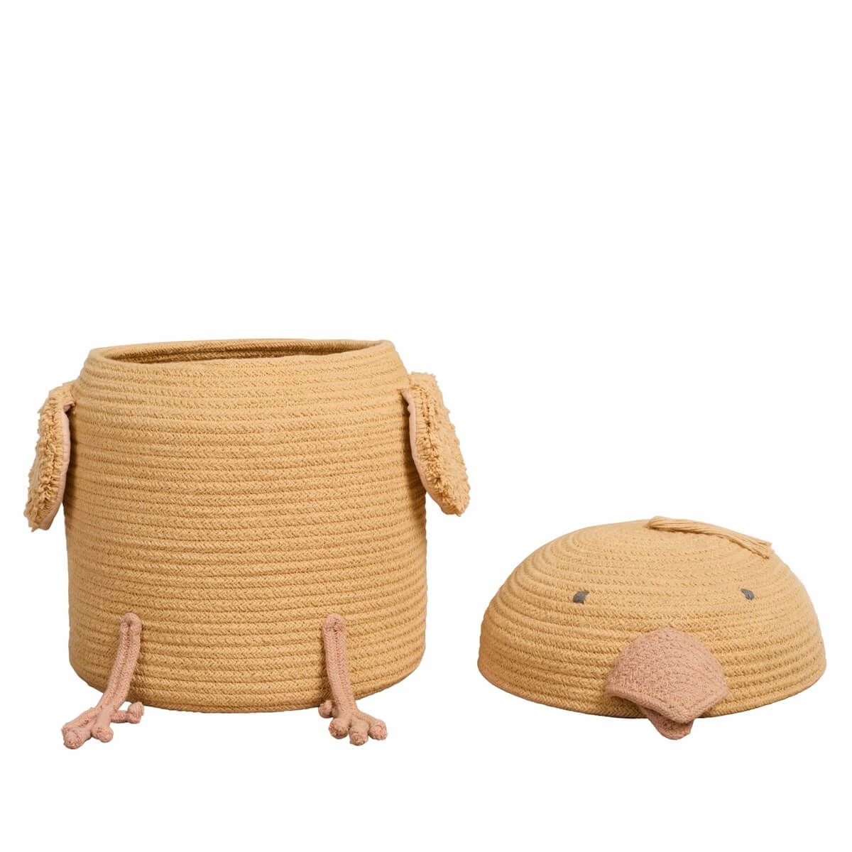 Panier de rangements 25x30cm CHARLIE CHICKEN Lorena Canals