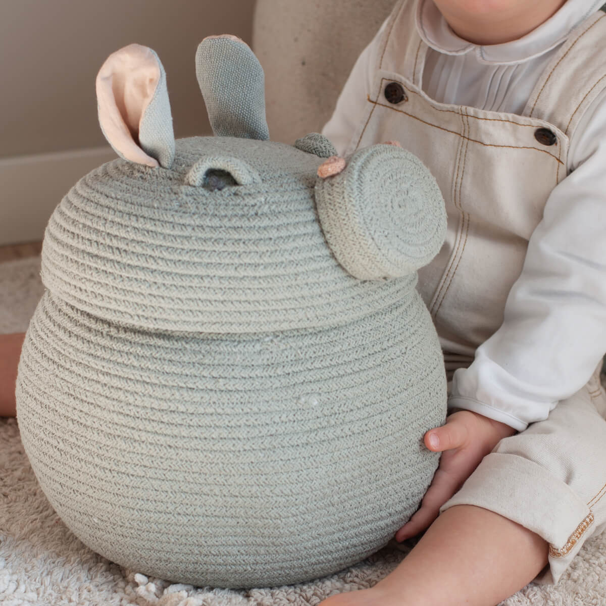 Panier de rangements 25x30cm HENRY HIPPO Lorena Canals