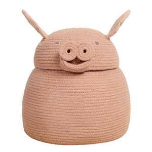 Panier de rangements 32x30cm PEGGY PIG Lorena Canals