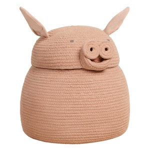Panier de rangements 32x30cm PEGGY PIG Lorena Canals