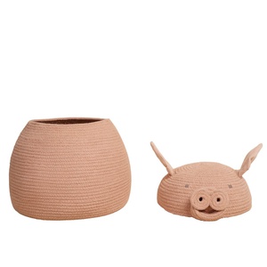 Panier de rangements 32x30cm PEGGY PIG Lorena Canals