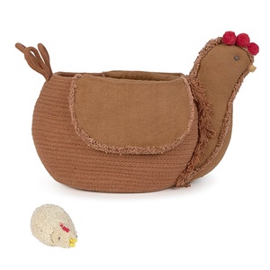 Panier de rangements Chicken Toffee 48x32x29cm CHICKEN TOFFEE Lorena Canals