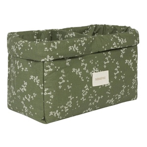 Panier de rangements deux compartiments STORIES Nobodinoz green jasmine