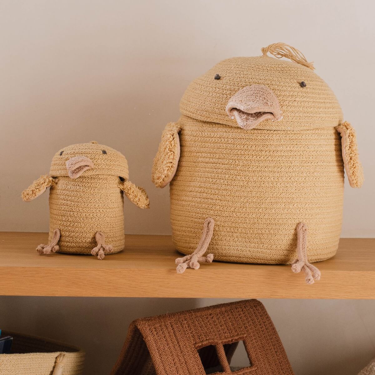 Panier de rangements Mini Charlie the Chicken Lorena canals