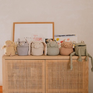 Panier de rangements Mini Henry the Hippo Lorena Canals