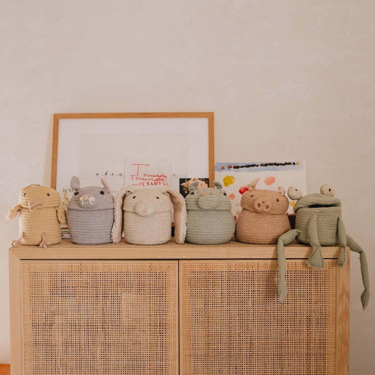 Panier de rangements Mini Rita the Rabbit Lorena Canals