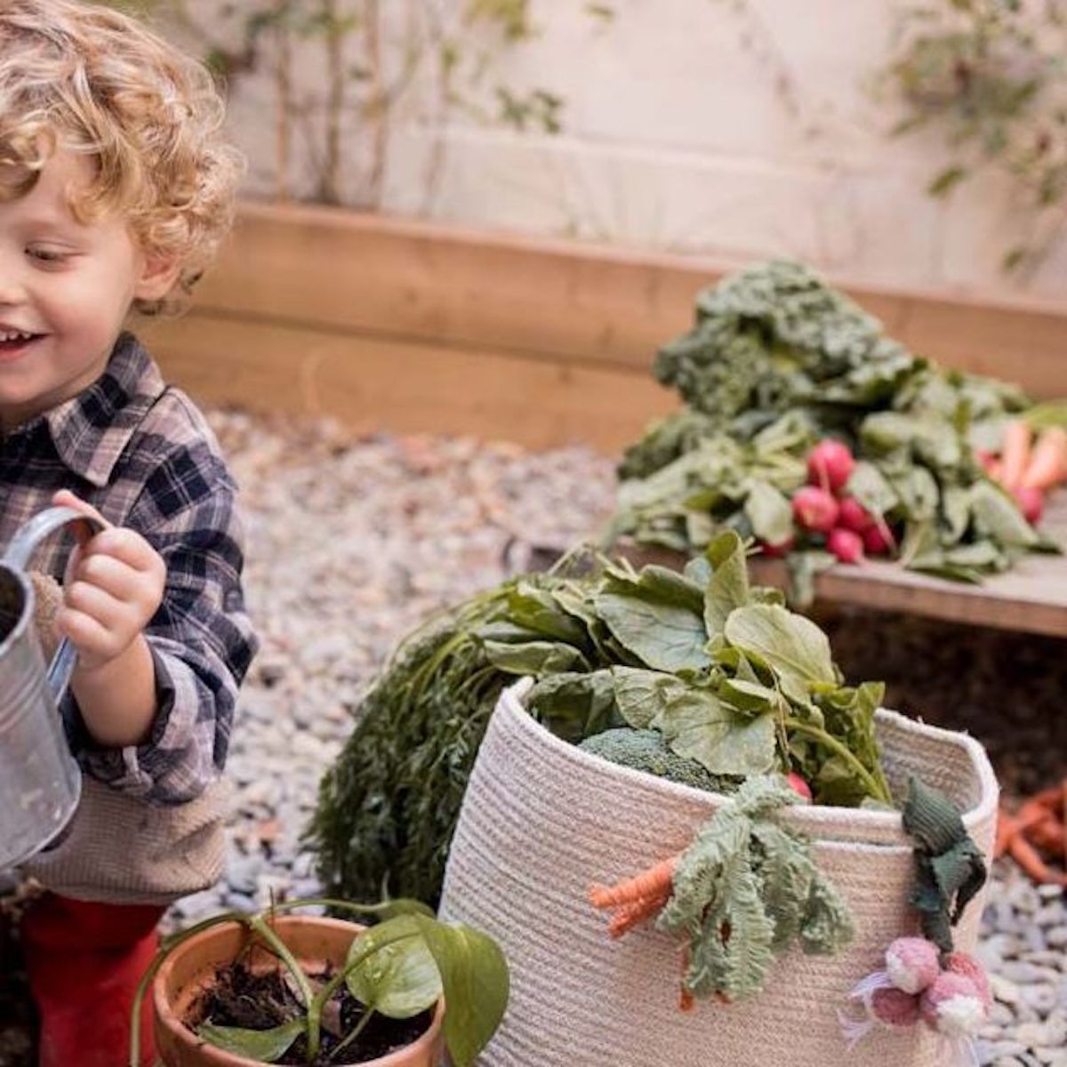 Panier de rangements VEGGIES Lorena Canals