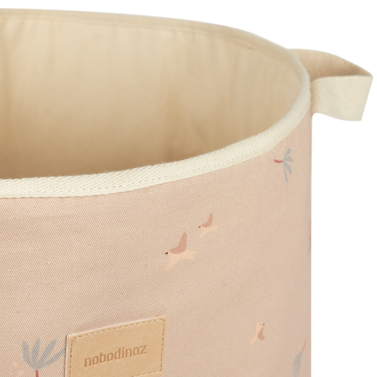 Panier rangement 41x37cm PLAYGROUND Nobodinoz Pink Sweet Home