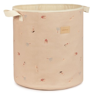 Panier rangement 41x37cm PLAYGROUND Nobodinoz Pink Sweet Home
