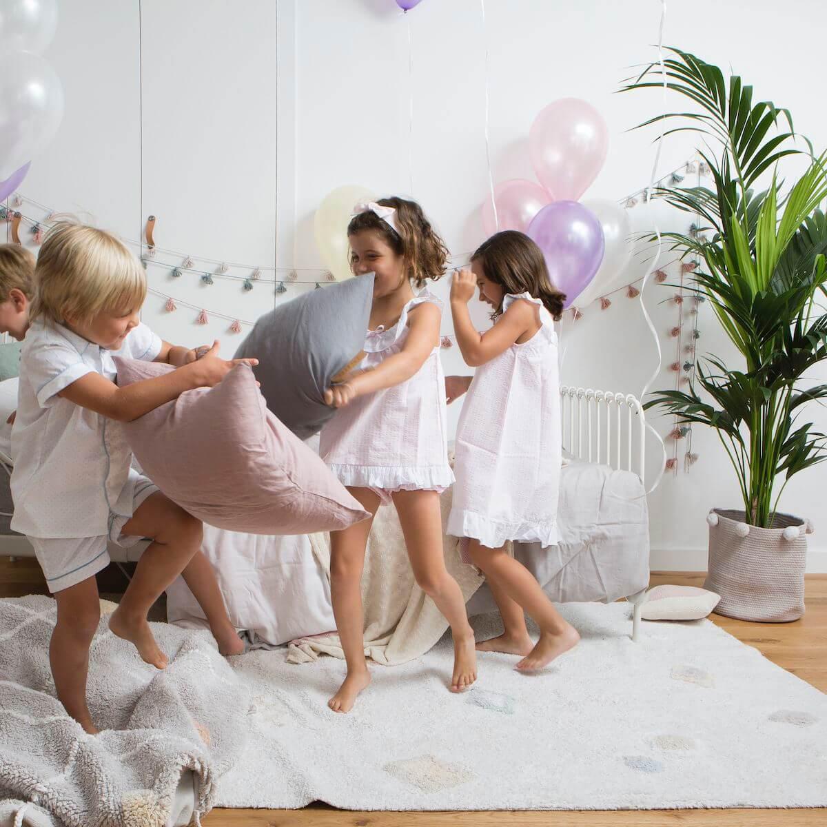 Panier rangement BUBBLY Lorena Canals grey