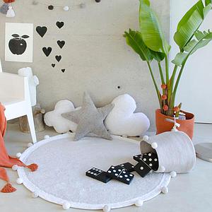 Panier rangement BUBBLY Lorena Canals grey