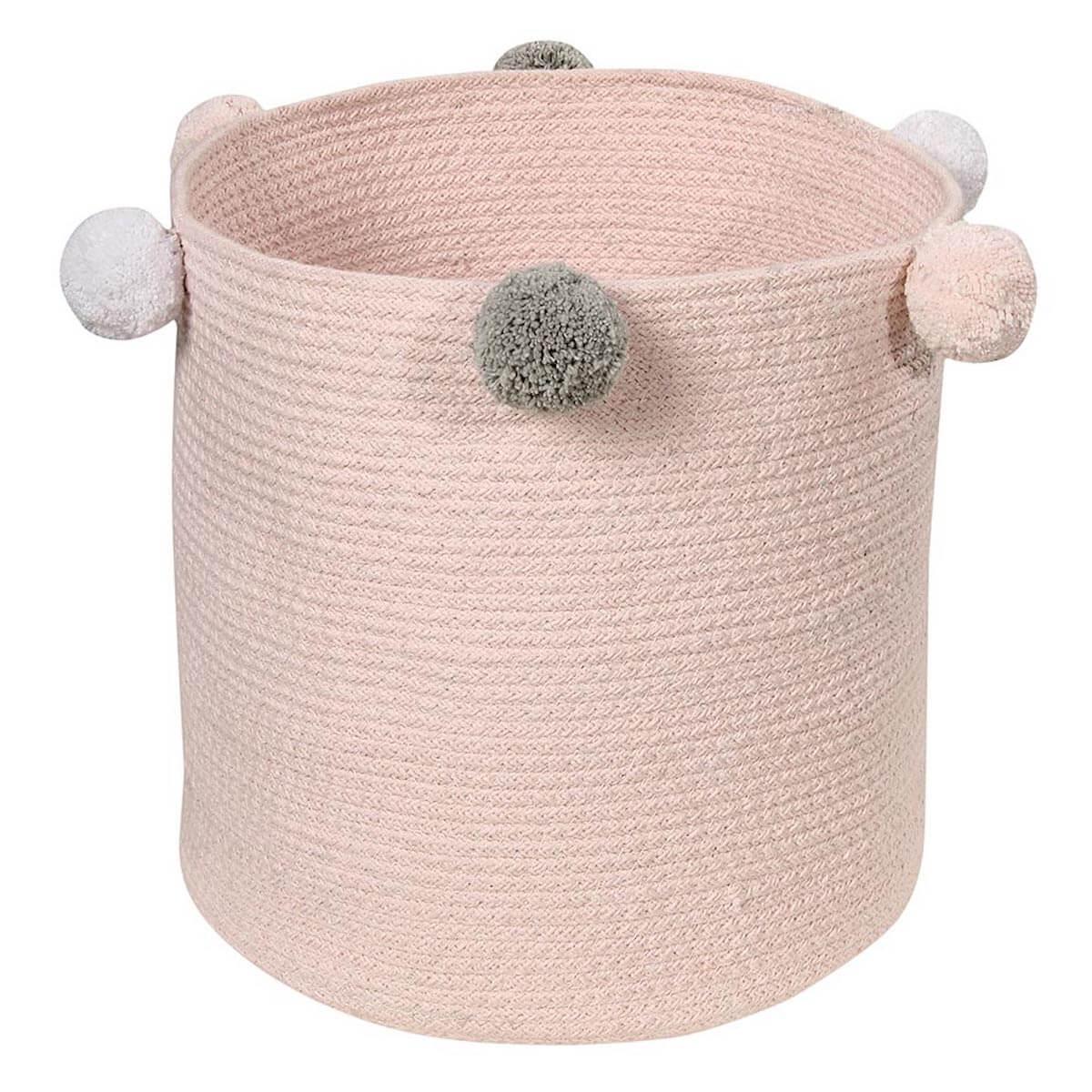 Panier rangement BUBBLY Lorena Canals rose