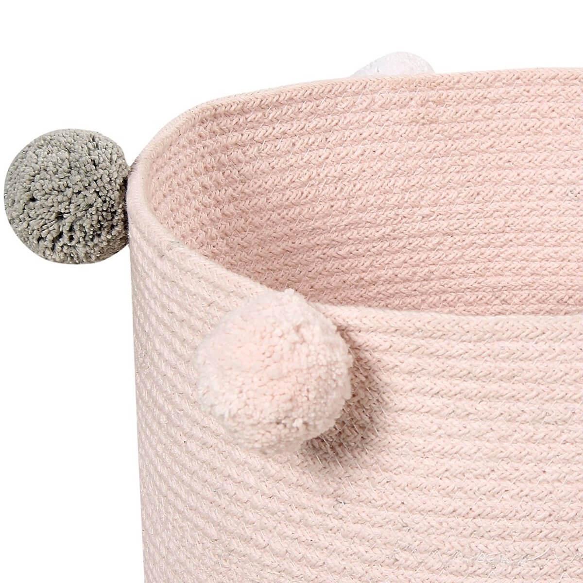 Panier rangement BUBBLY Lorena Canals rose