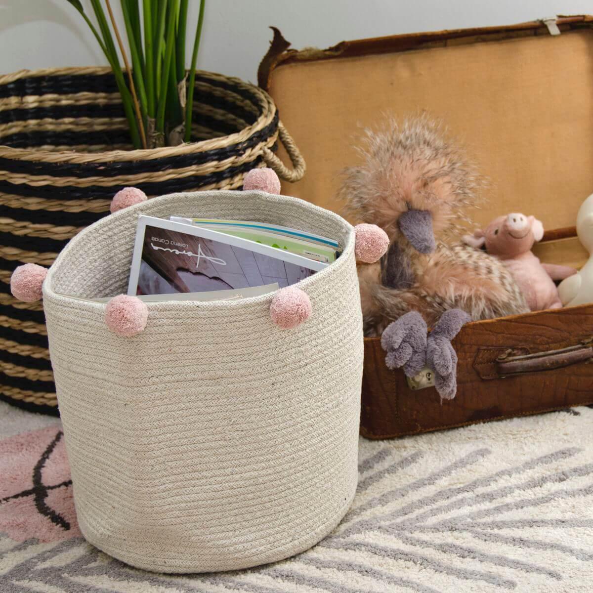Panier rangement BUDDY Lorena Canals natural-nude