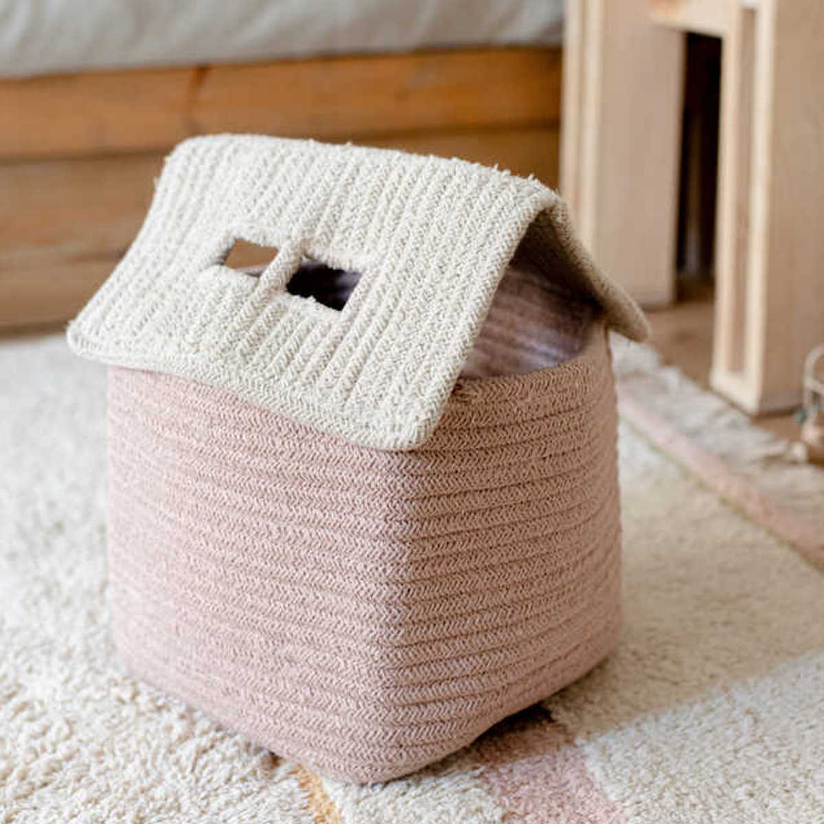 Panier rangement HOUSE VINTAGE Lorena Canals nude