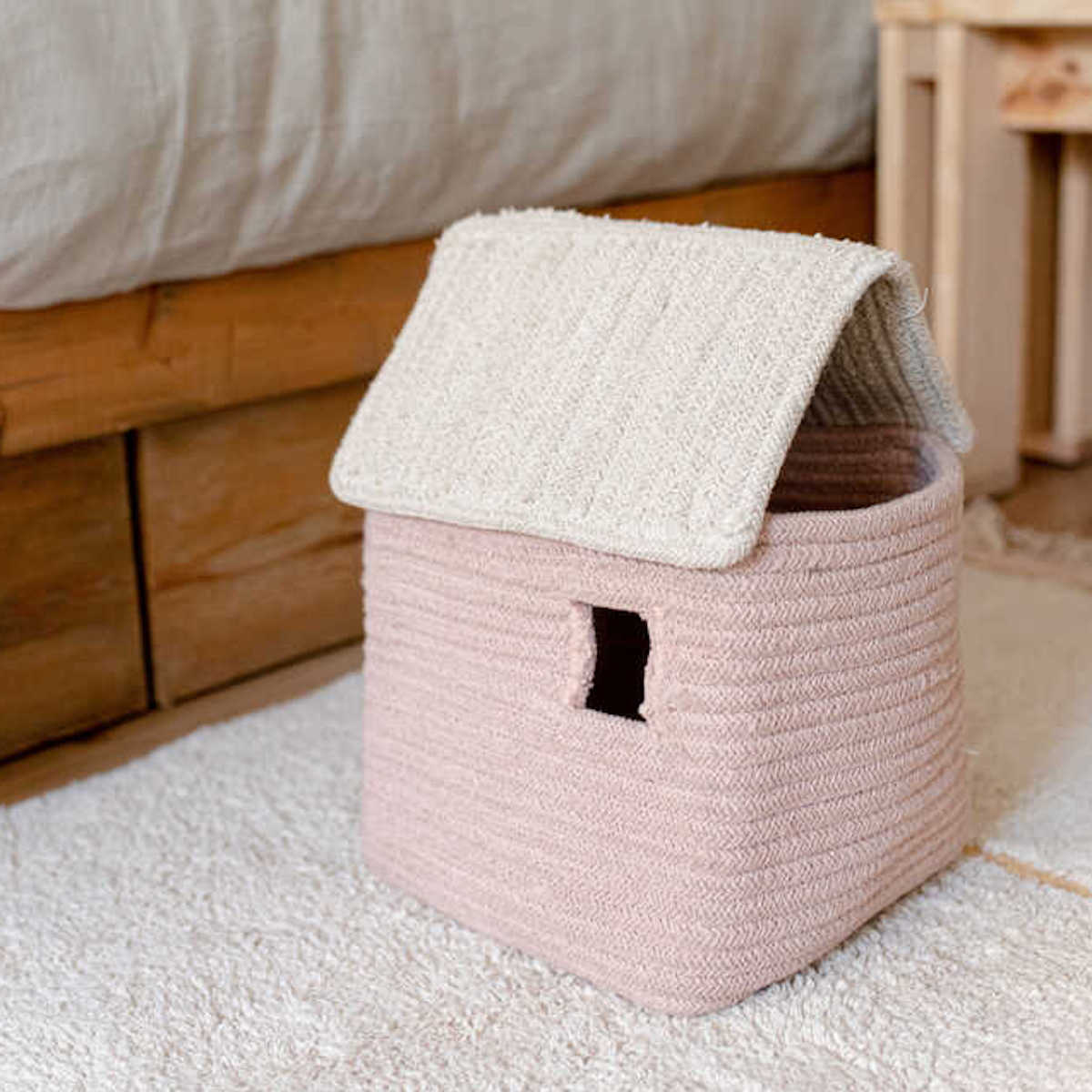 Panier rangement HOUSE VINTAGE Lorena Canals nude