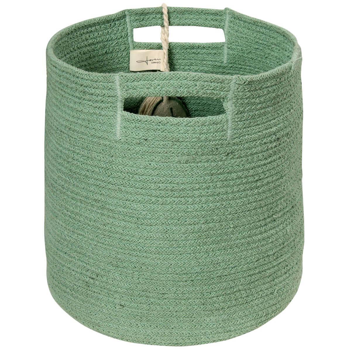 Panier rangement LEAF Lorena Canals green