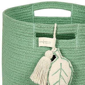 Panier rangement LEAF Lorena Canals green
