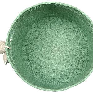 Panier rangement LEAF Lorena Canals green