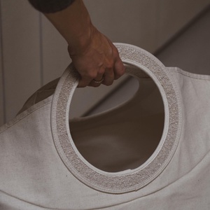 Panier rangement pliage 50x30x65cm PLIANT Quax cotton