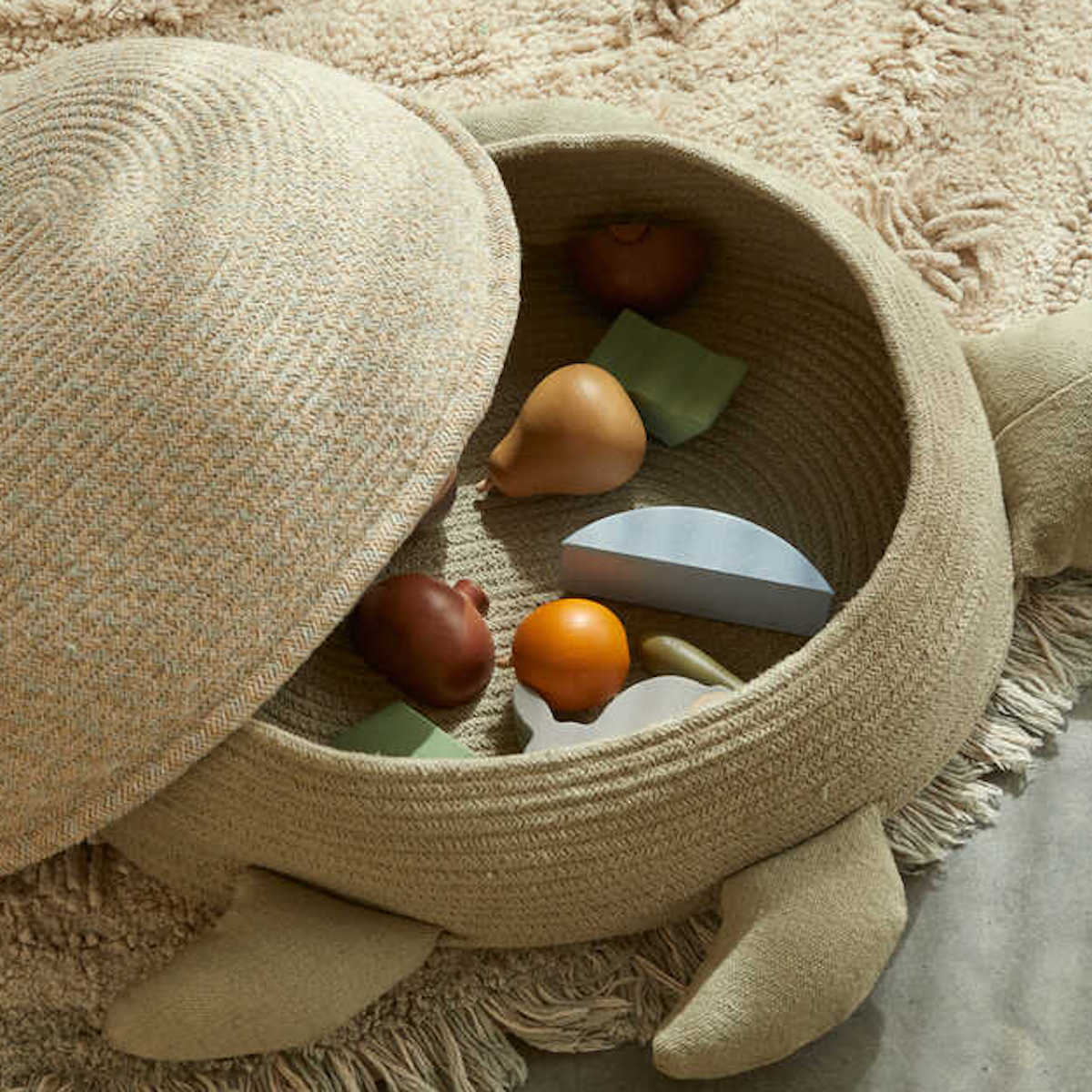 Panier tortue 45x70cm SEA WONDERS Lorena Canals