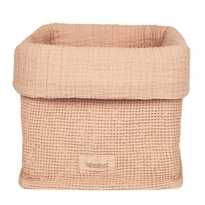 Panier WABI SABI 20x18cm Nobodinoz Powder pink
