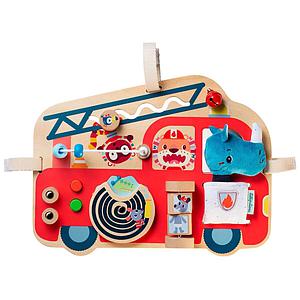 Panneau d'activités camion de pompier Lilliputiens