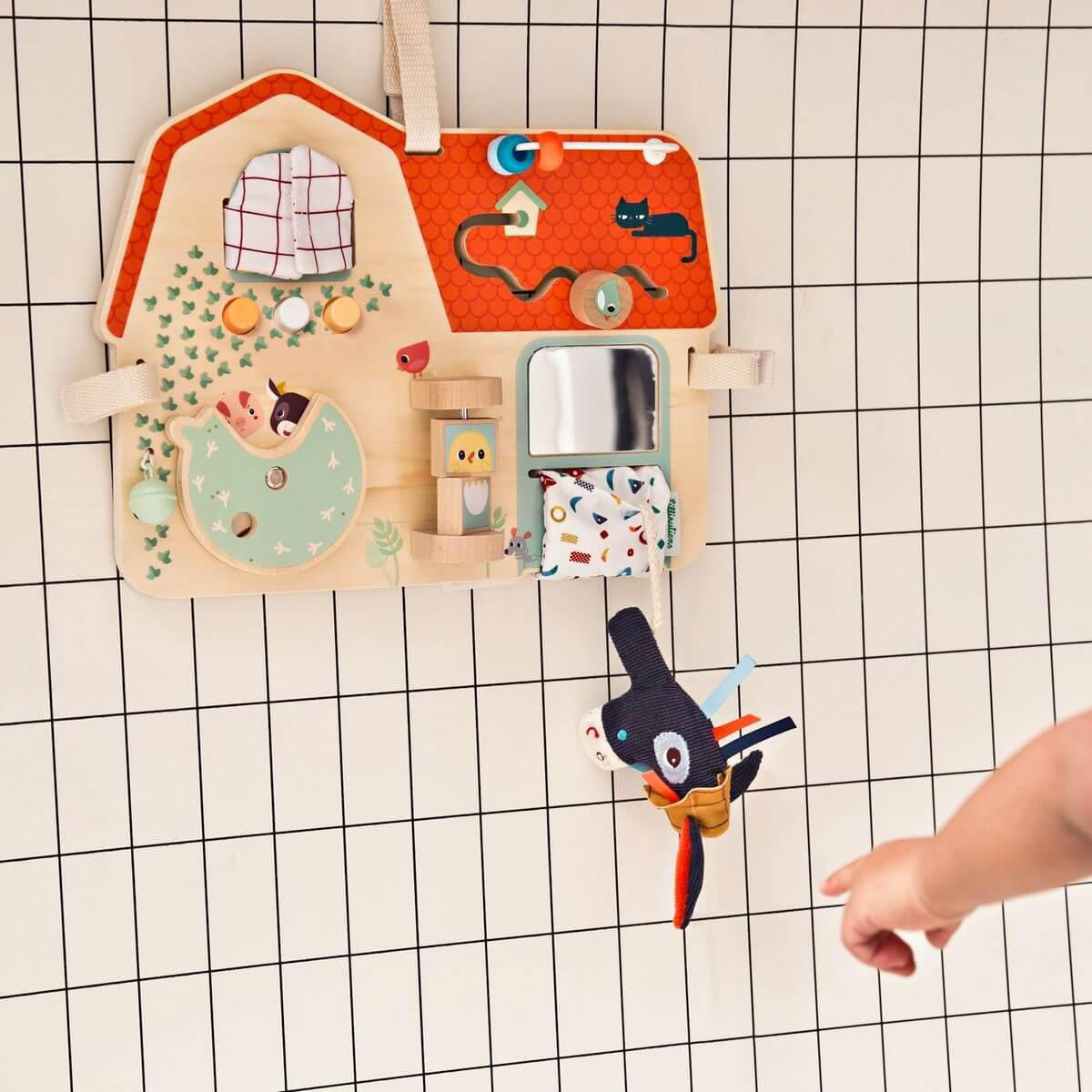 Panneau d'activités FERME Lilliputiens