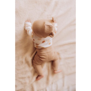 Pantalón bebé TEDDY 62-68cm Wooly Organic LIGHT BROWN