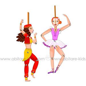 PANTINS by Djeco Danseuses & Co